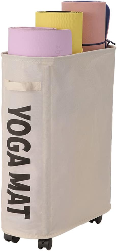 HAMPER CESTA DE ROPA SUCIA GRIS CON RUEDAS