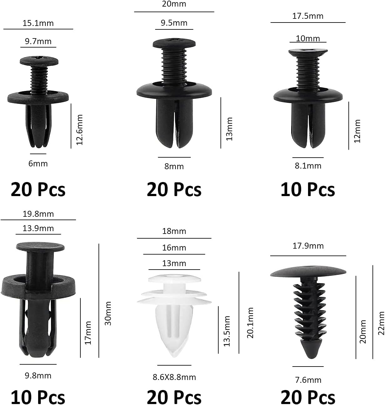 HEBILLA REPARADORA DE PLASTICO