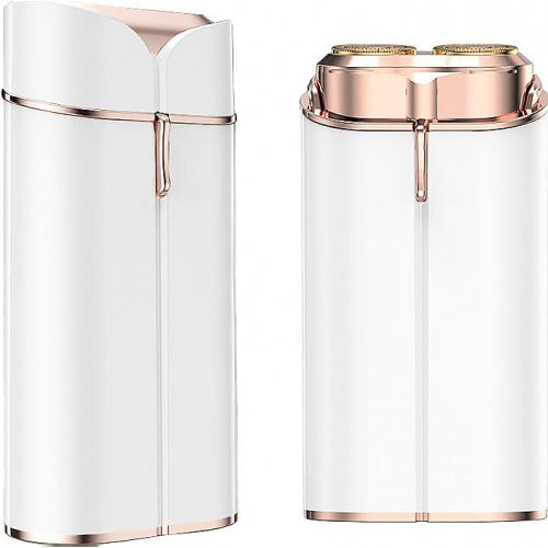 REMOVEDOR DE VELLO FACIAL PARA MUJERES, MAQUINILLA DE AFEITAR ELÉCTRICA SIN DOLOR CON LUZ LED, DISPOSITIVO DE DEPILACIÓN