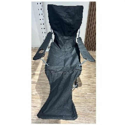 SILLA DE PLAYA PLEGABLE CON PORTA PIE