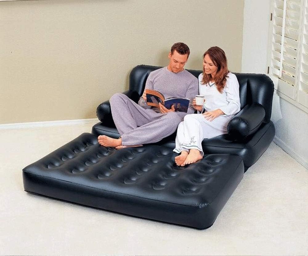 SOFA INFABLE NEGRO