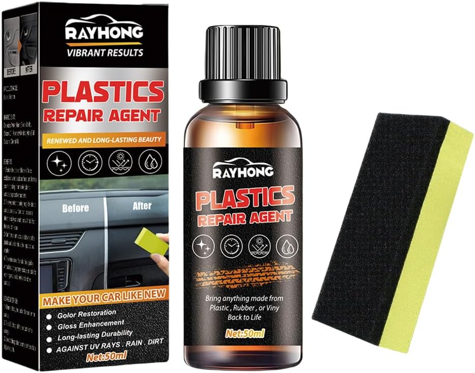 RESTAURADOR DE PLASTICO PARA VEHICULO CON DURACION DE MESES