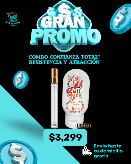 MEGA COMBO: COMBO CONFIANZA TOTAL, RESISTENCIA+ATRACCION
