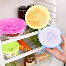 TAPAS DE SILICON REDONDAS SET DE 6 UND