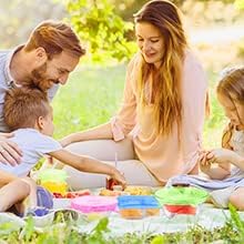 TAPAS DE SILICON REDONDAS SET DE 6 UND