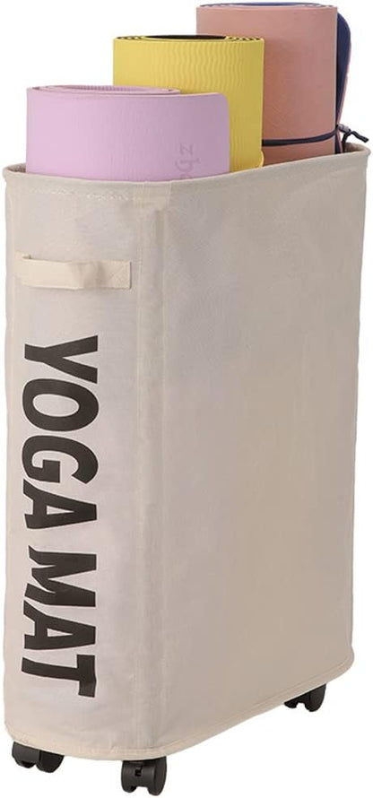 HAMPER CESTA DE ROPA SUCIA GRIS CON RUEDAS