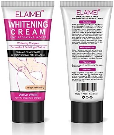 CREMA PARA BLANQUEAR LAS ZONAS INTIMAS