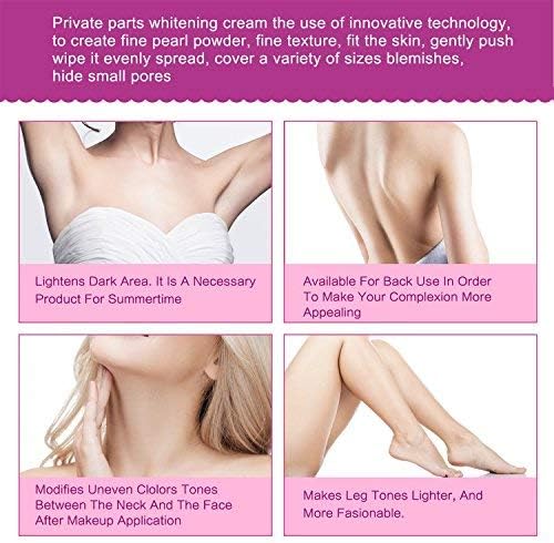 CREMA PARA BLANQUEAR LAS ZONAS INTIMAS