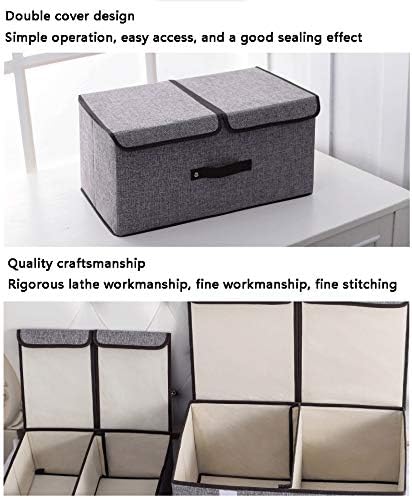 CAJA DE ALMACENAJE CON 2 TAPAS