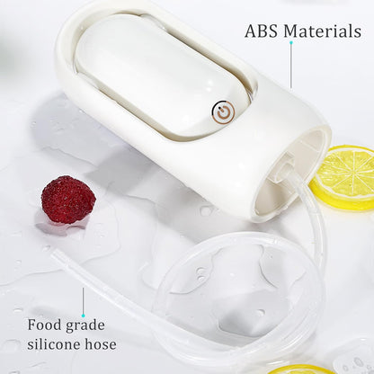 DISPENSADOR DE AGUA ELÉCTRICO PORTÁTIL Y PLEGABLE, HERRAMIENTA DE AGUA POTABLE