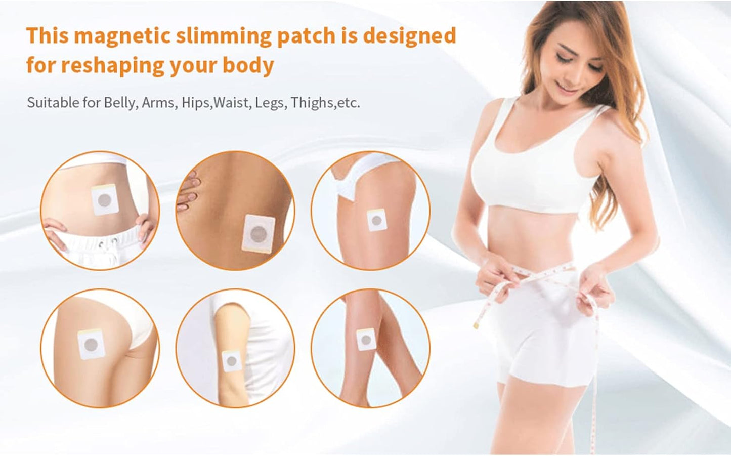 PARCHES DELGADOS PARA EL OMBLIGO, PRODUCTO ADELGAZANTE, QUEMADOR DE GRASA, ELIMINA LAS CELULITIS. MD