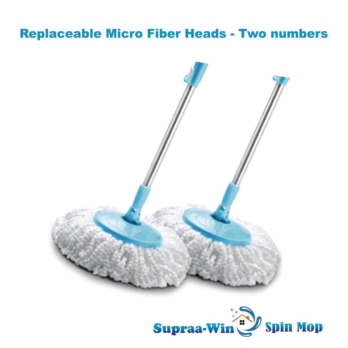 TRAPEADOR GIRATORIO PLASTICO CON BASE PLASTICA