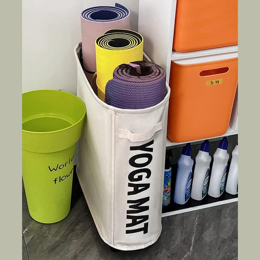 HAMPER CESTA DE ROPA SUCIA GRIS CON RUEDAS