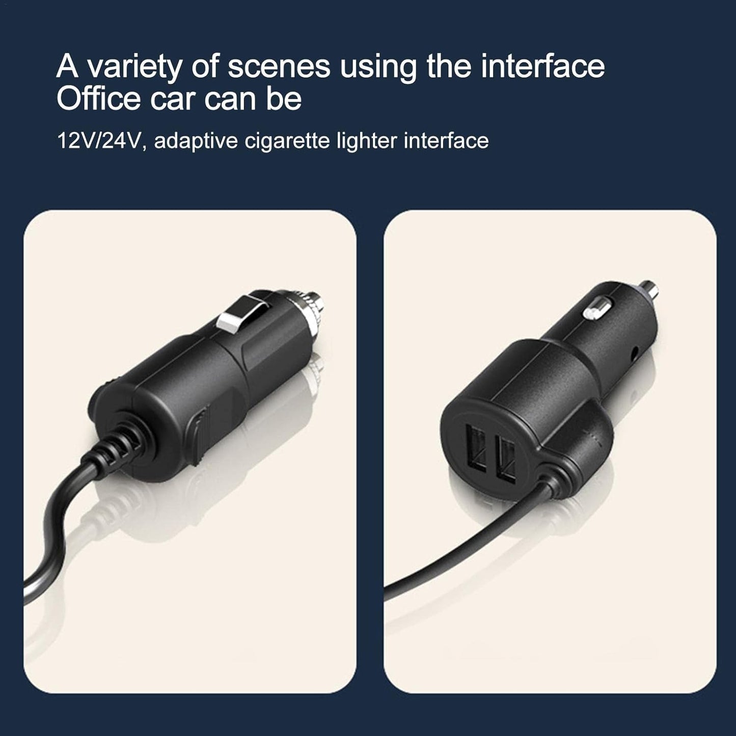 VENTILADOR ABANICO DE VEHICULO DOBLE