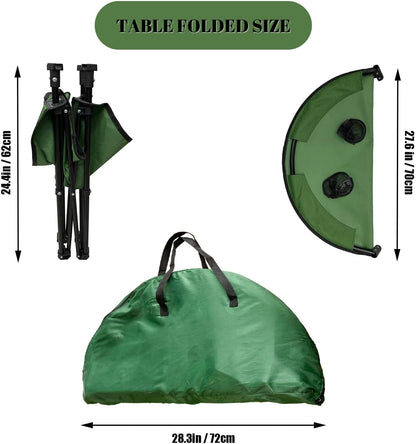 MESA DE CAMPING PLAYERA PORTA-VASOS 4