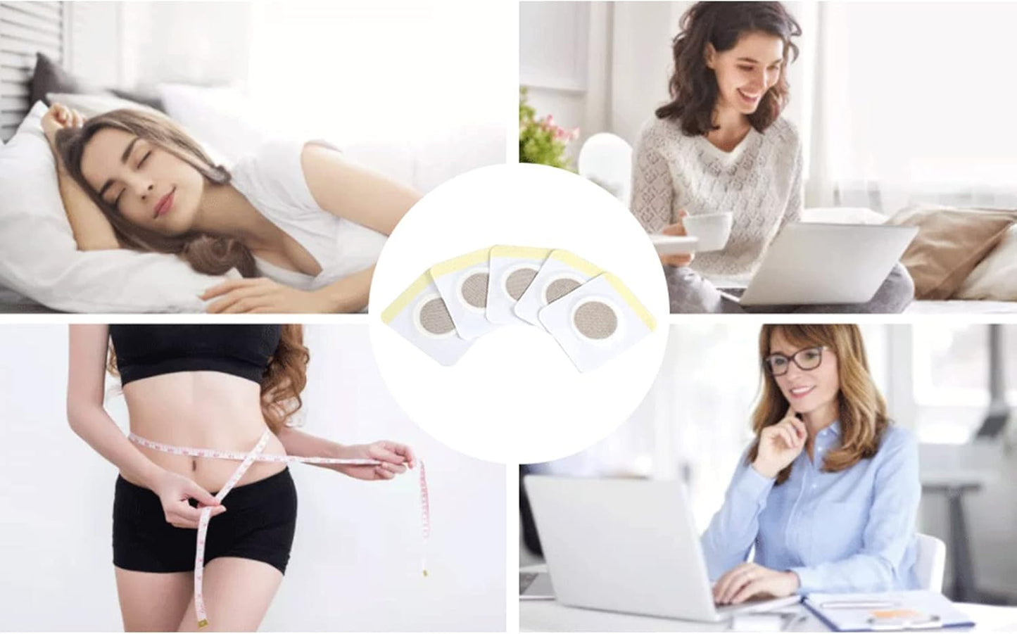 PARCHES DELGADOS PARA EL OMBLIGO, PRODUCTO ADELGAZANTE, QUEMADOR DE GRASA, ELIMINA LAS CELULITIS. MD