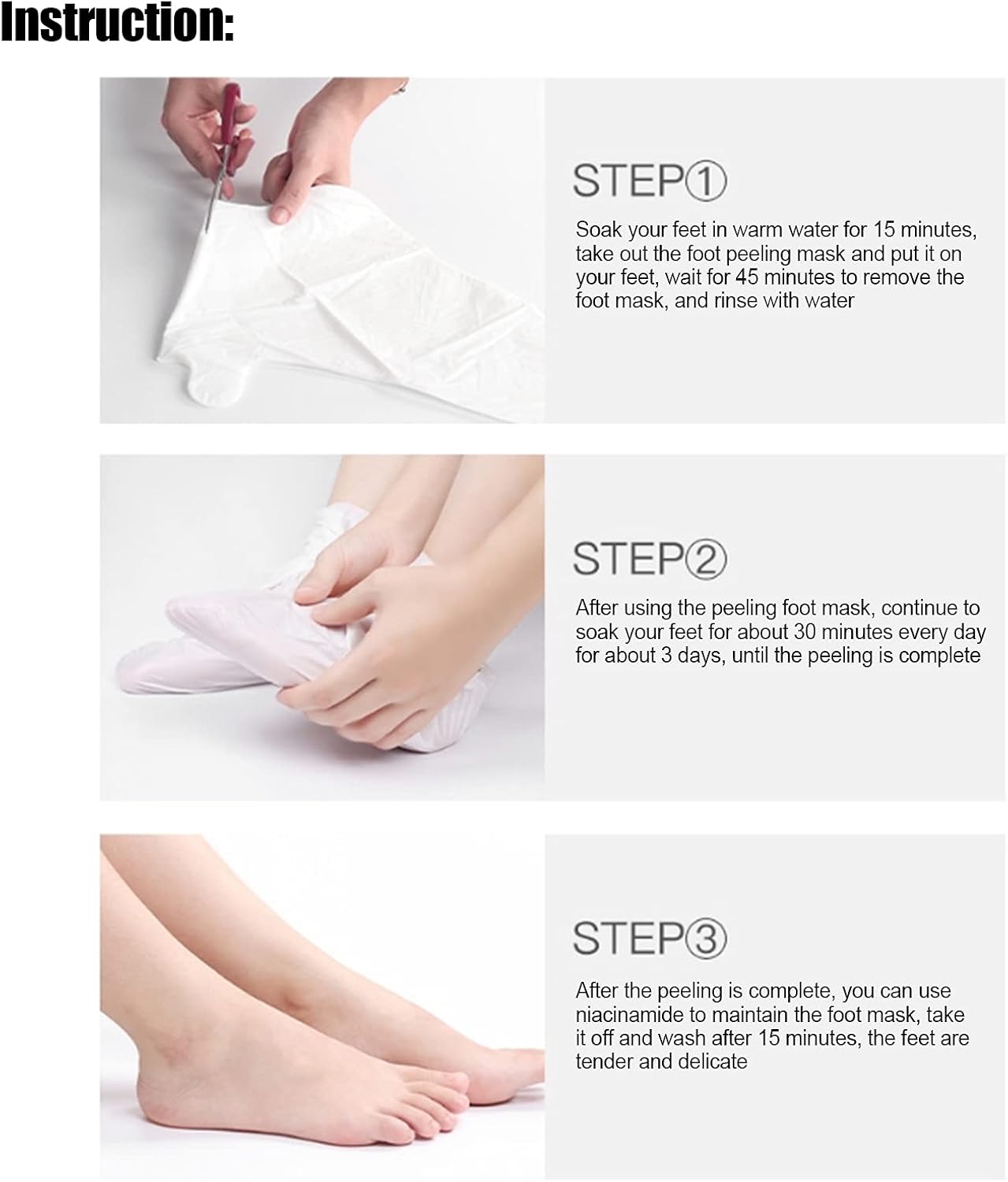 PEELING FOOT MASK