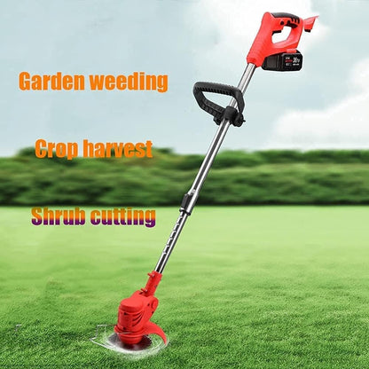 CORTA CESPED ELECTRICO PLEGABLE 2 BATERIA 48V