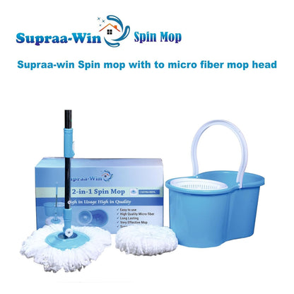 TRAPEADOR GIRATORIO PLASTICO CON BASE PLASTICA