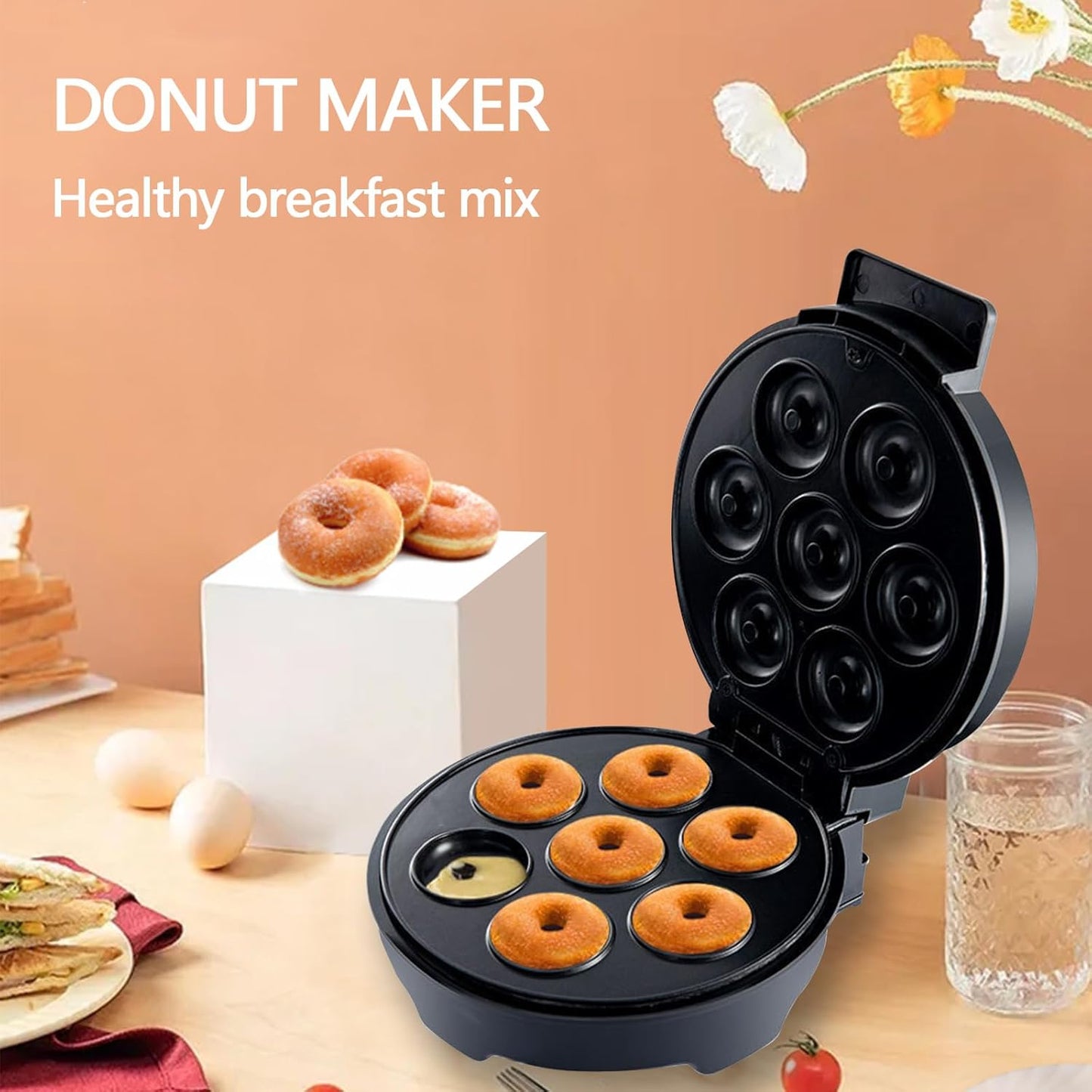 MAQUINA PARA HACER MINI DONAS SOKANY SK-327