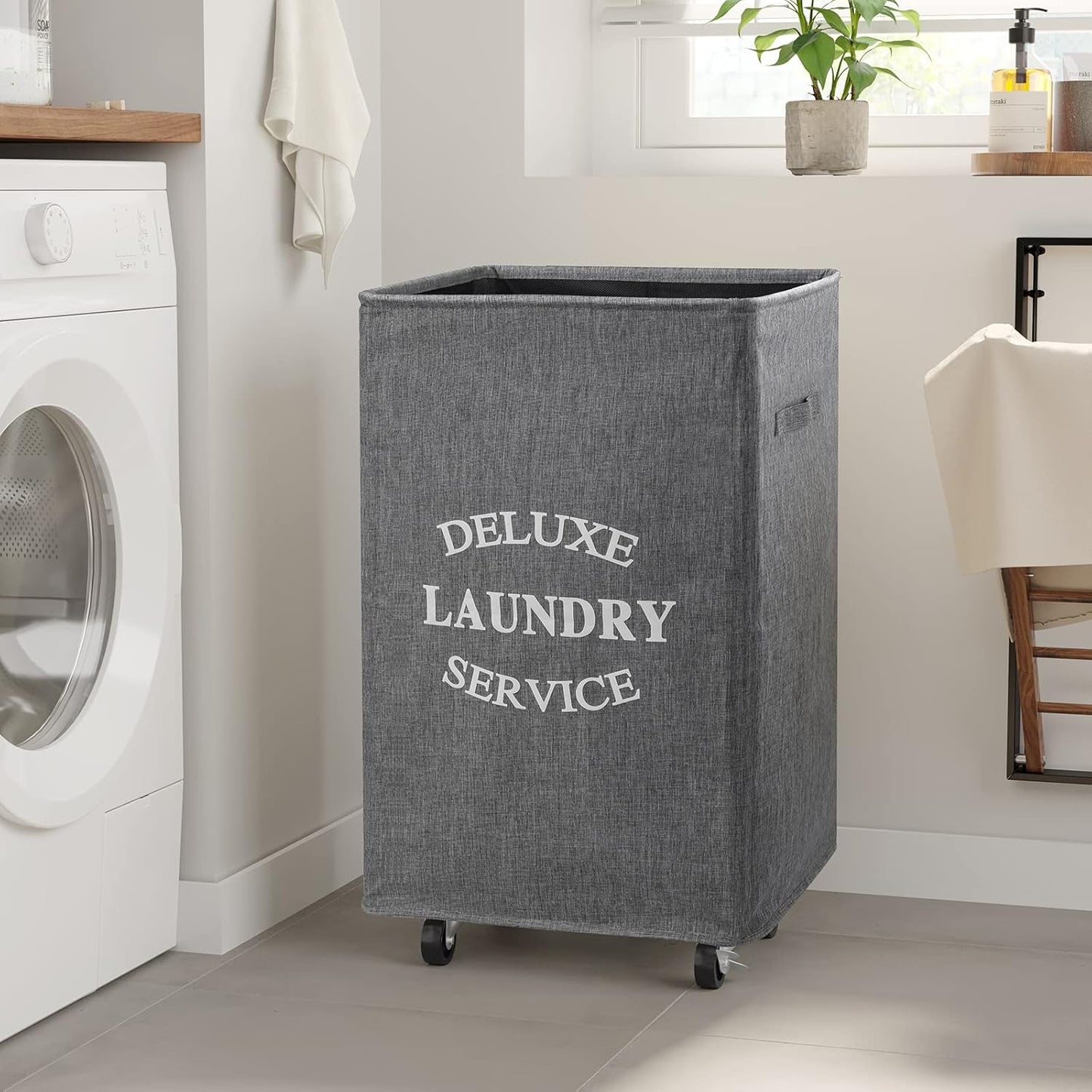 HAMPER PARA ROPA CON TAPA