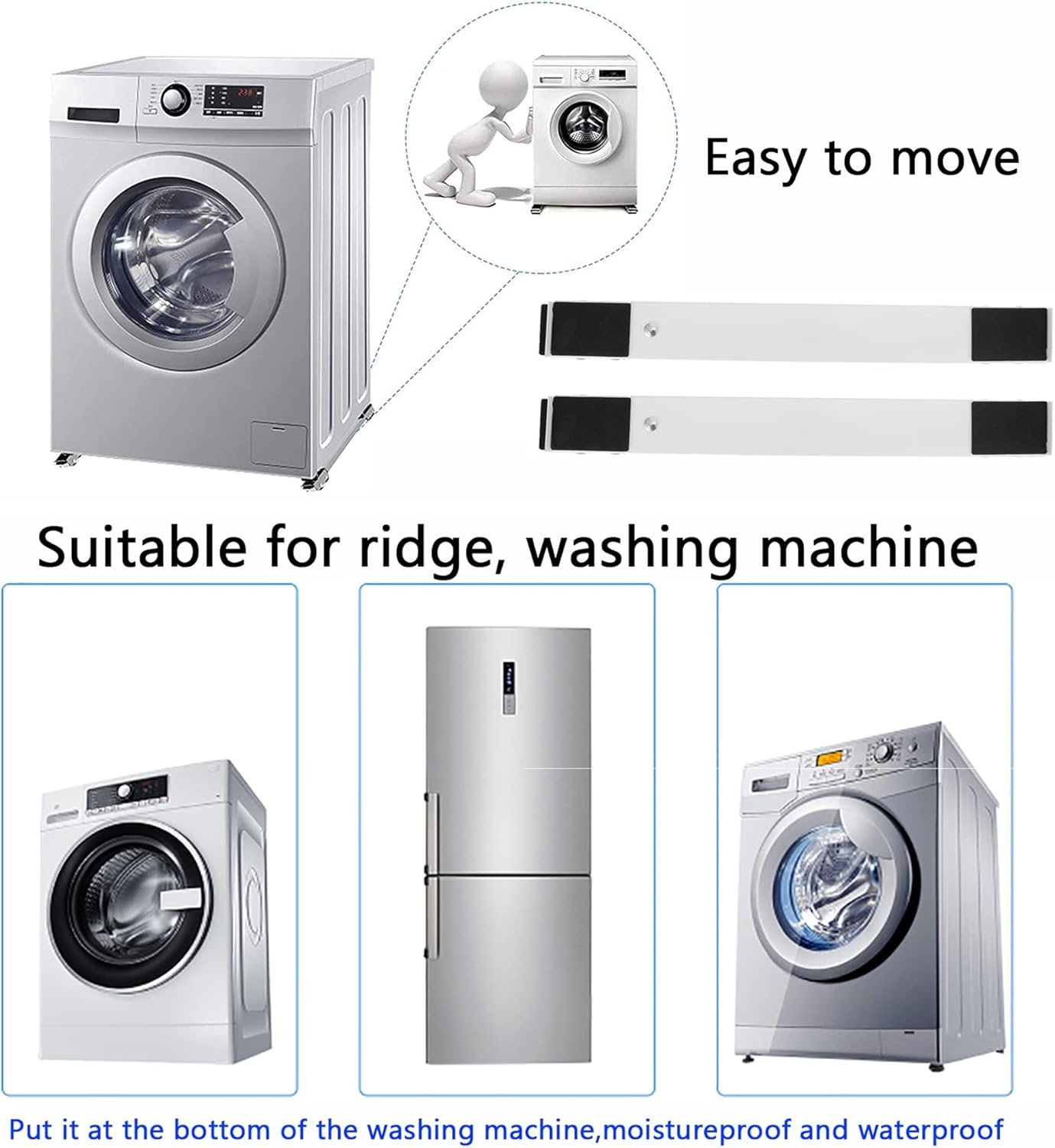 SOPORTE CON RUEDAS PARA ELECTRODOMESTICO