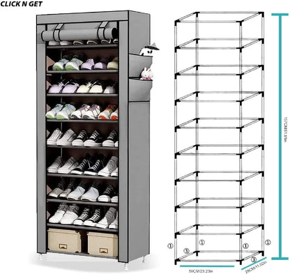 ORGANIZADOR DE ZAPATOS 9 NIVELES