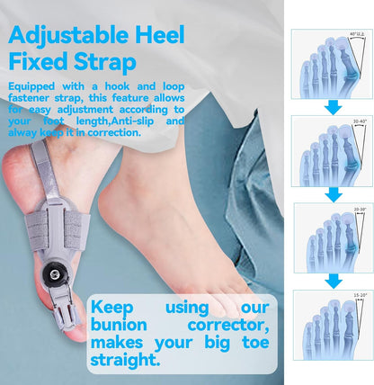 CORRECTOR DE JUANETES PARA MUJERES Y HOMBRES, PUNTERA GRANDE