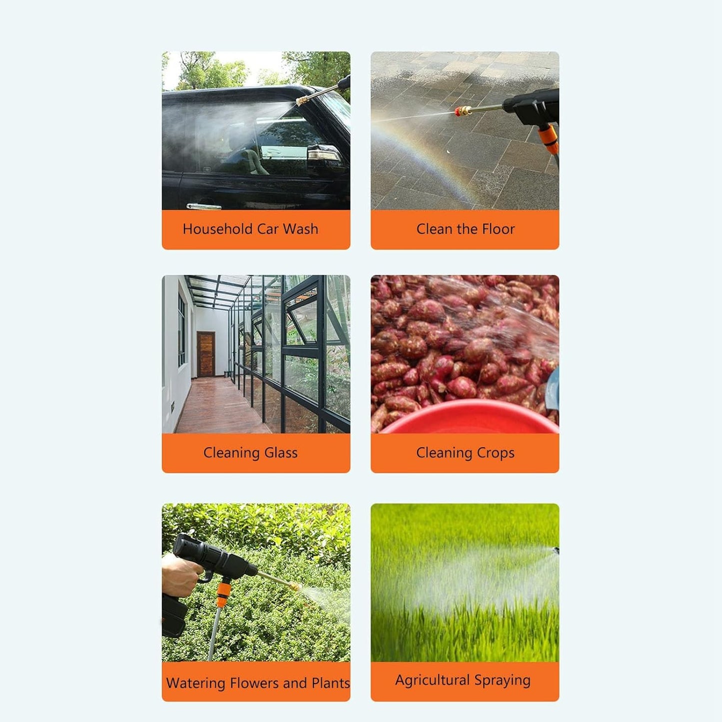 HIDROLAVADORA 2 BATERIAS 48W X48W