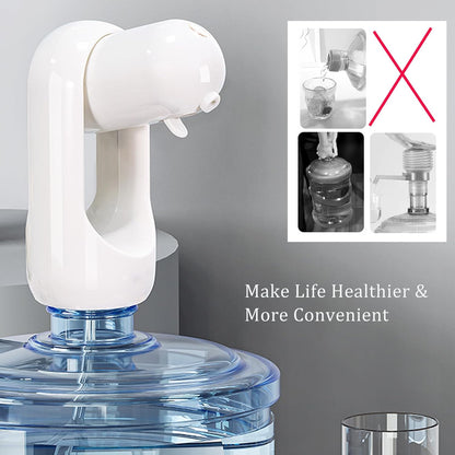 DISPENSADOR DE AGUA ELÉCTRICO PORTÁTIL Y PLEGABLE, HERRAMIENTA DE AGUA POTABLE