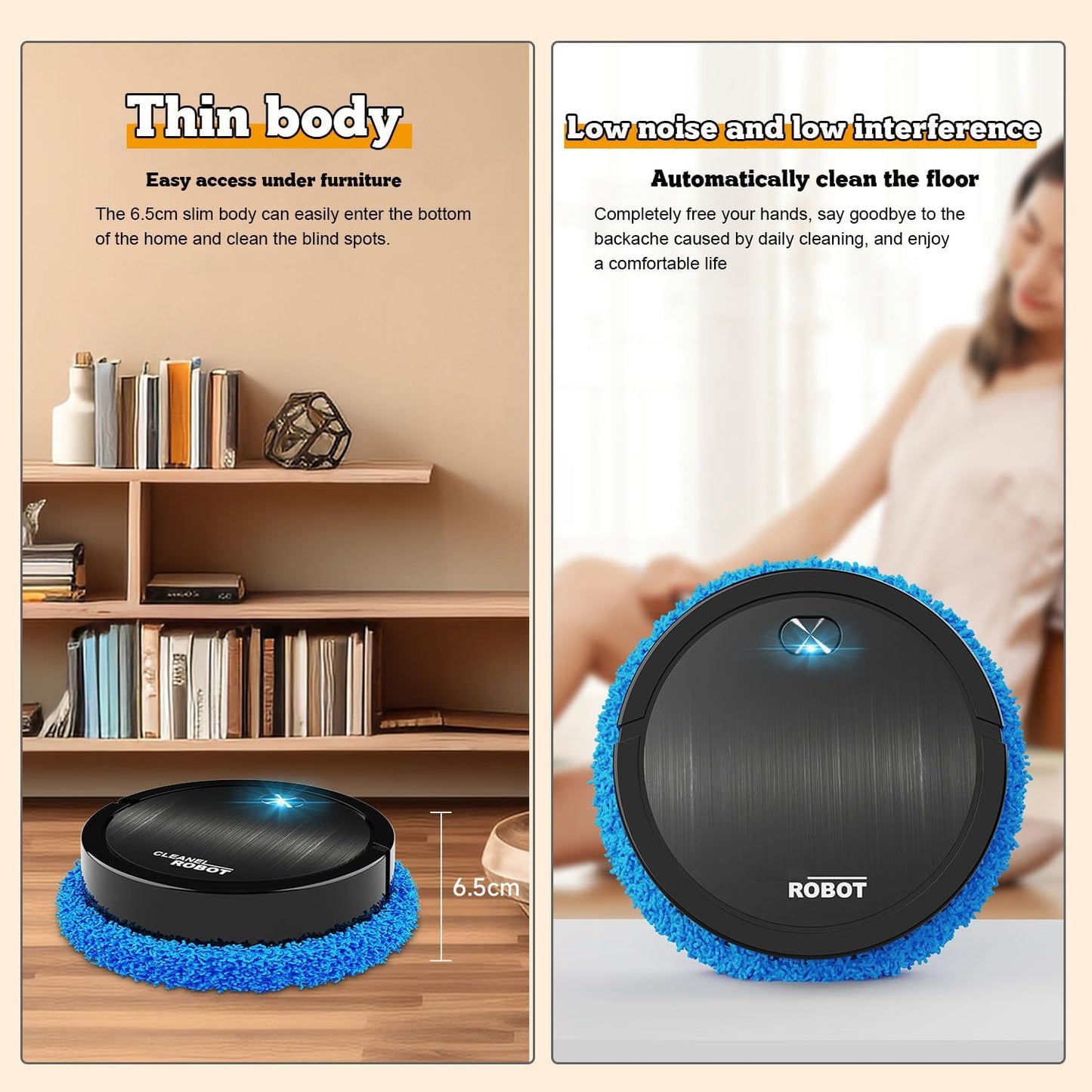 ASPIRADORA INTELIGENTE CON TRAPEADOR