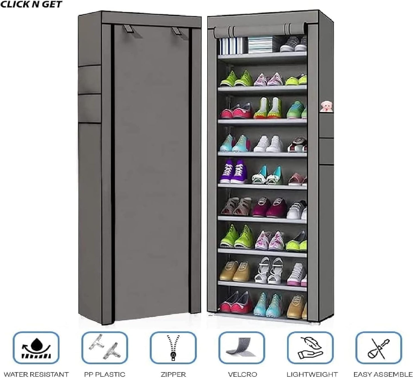 ORGANIZADOR DE ZAPATOS 9 NIVELES