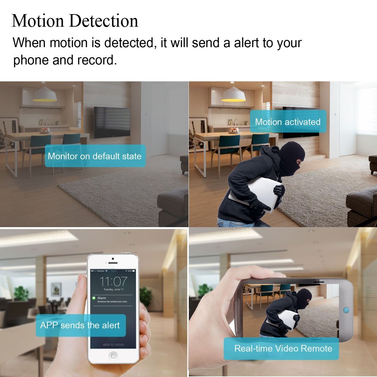 MINI CÁMARA ESPÍA RELOJ SEGURIDAD OCULTA WIFI 1080P DETECTOR