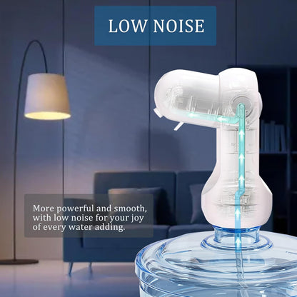 DISPENSADOR DE AGUA ELÉCTRICO PORTÁTIL Y PLEGABLE, HERRAMIENTA DE AGUA POTABLE