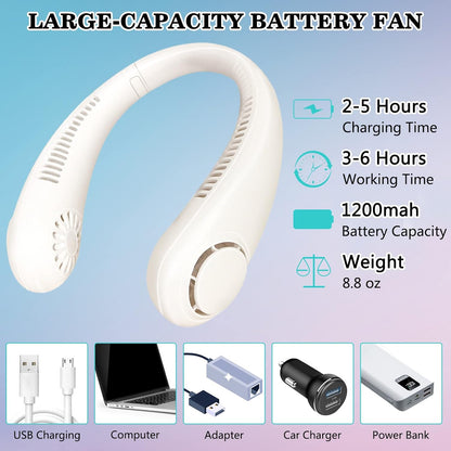 MINI VENTILADOR DE CUELLO