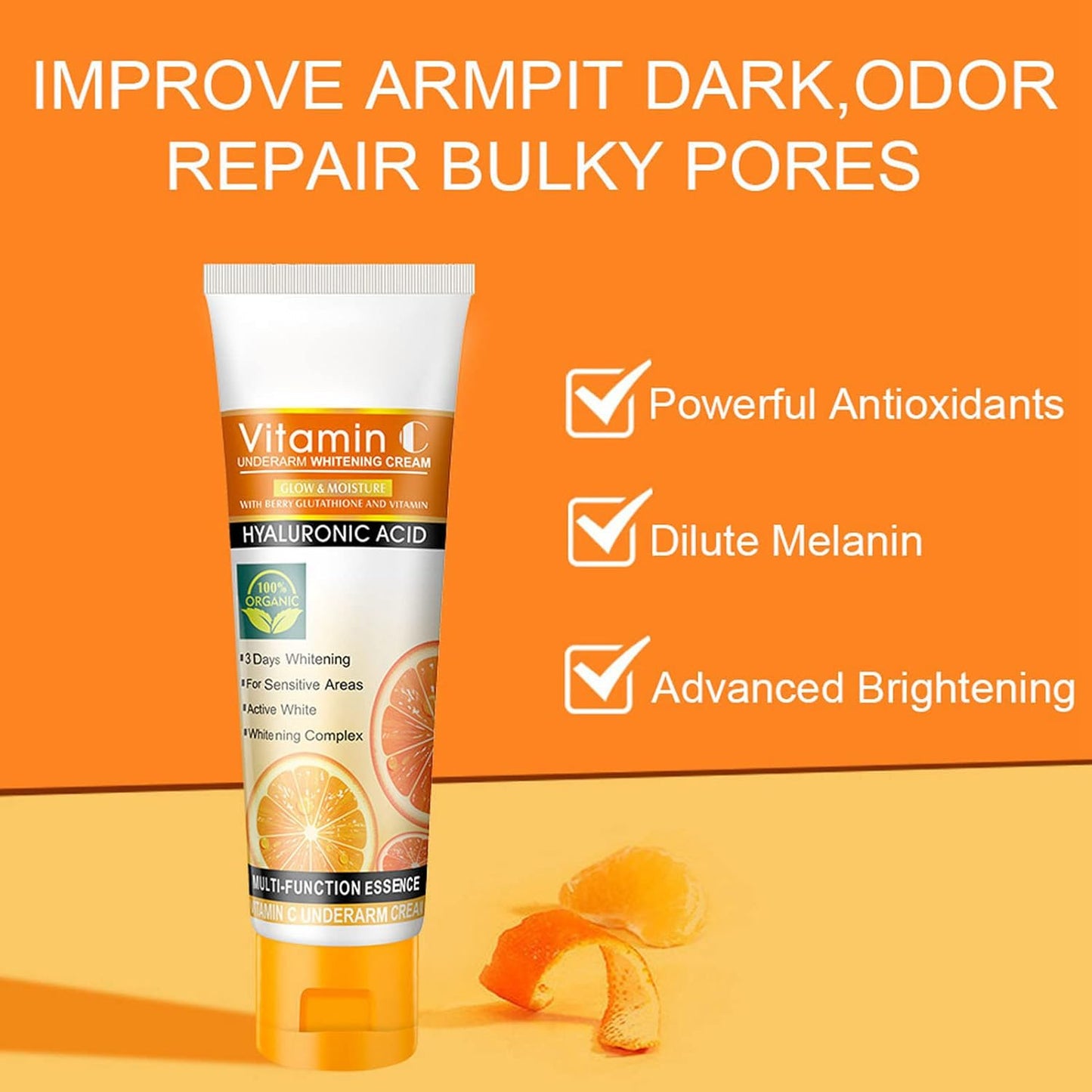 CREMA BLANQUEADORA CON VITAMINA C HEAVEN DOVE