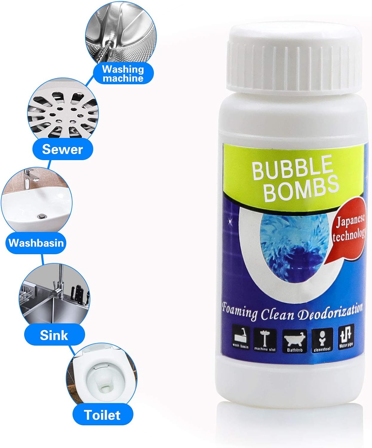 LIMPIADOR DE TUBERIAS BUBBLE BOMBS