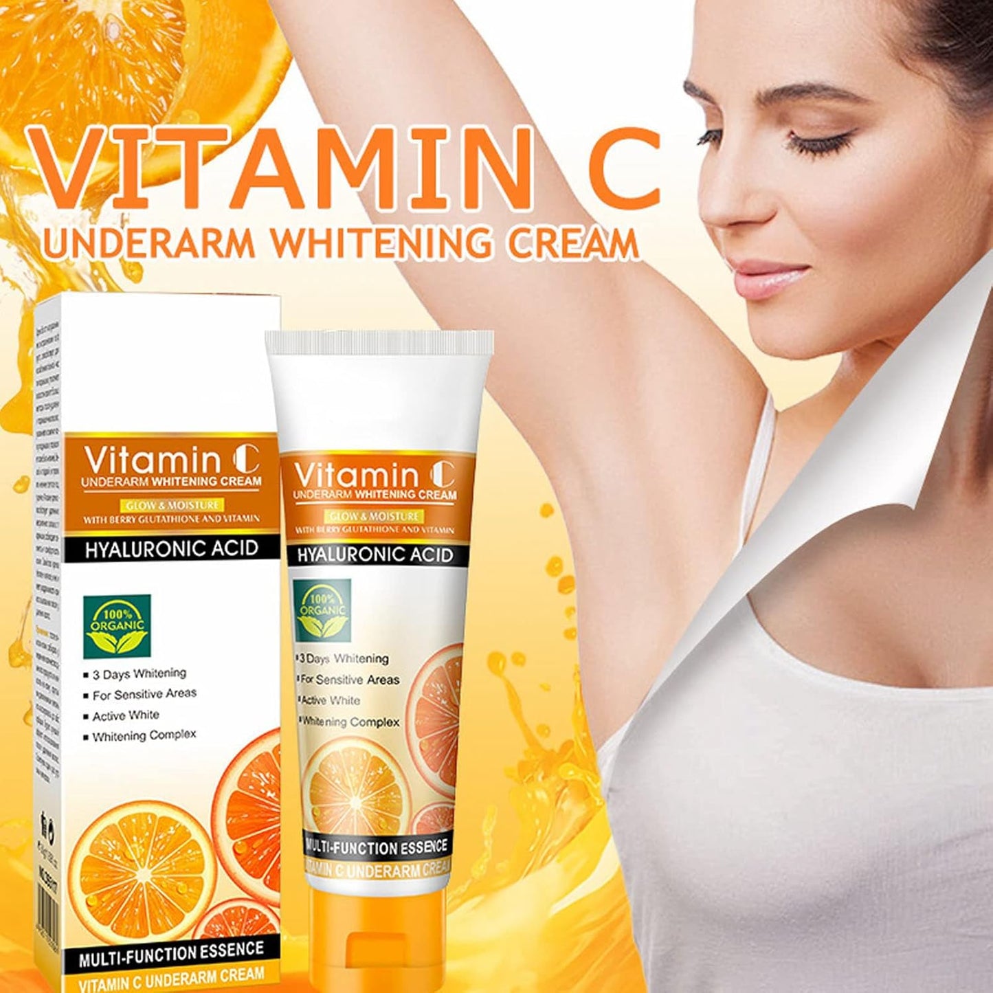CREMA BLANQUEADORA CON VITAMINA C HEAVEN DOVE