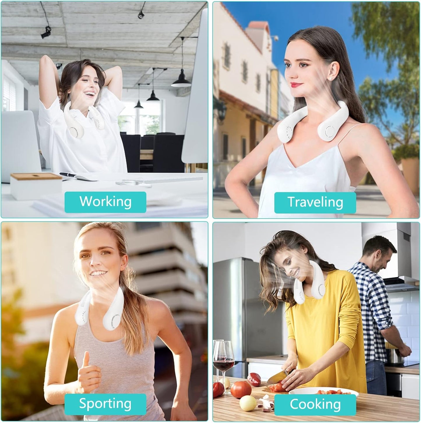 MINI VENTILADOR DE CUELLO