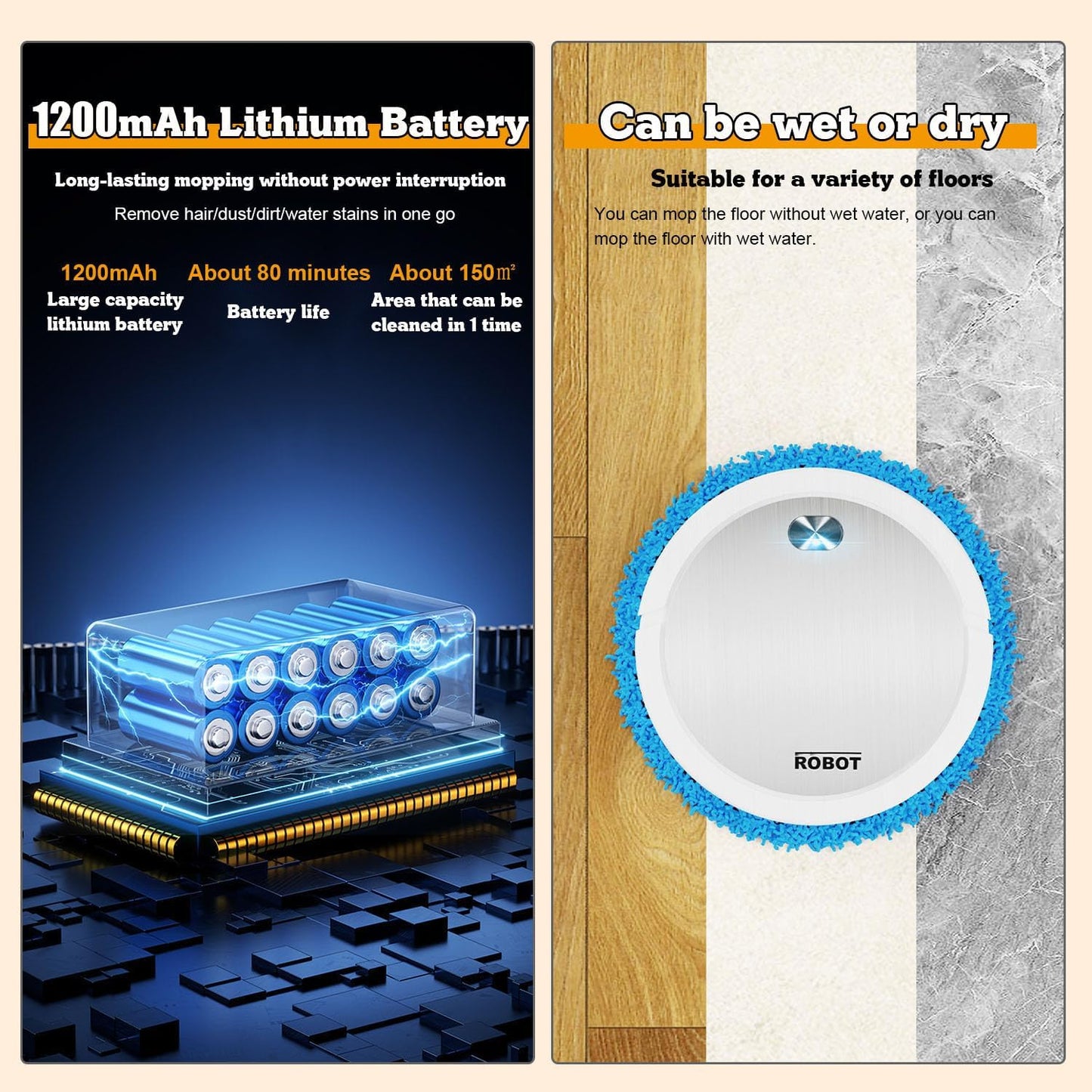 ASPIRADORA INTELIGENTE CON TRAPEADOR