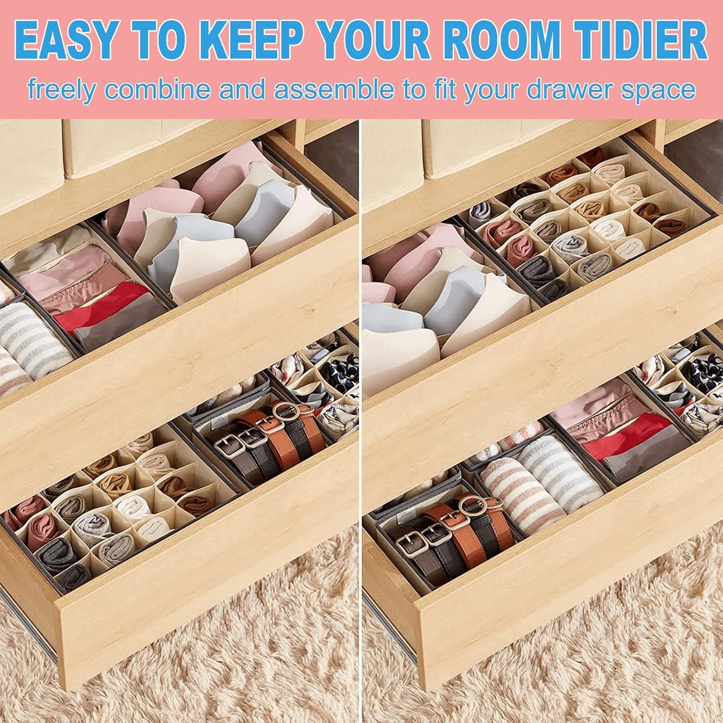 ORGANIZADOR DE ROPA INTERIOR