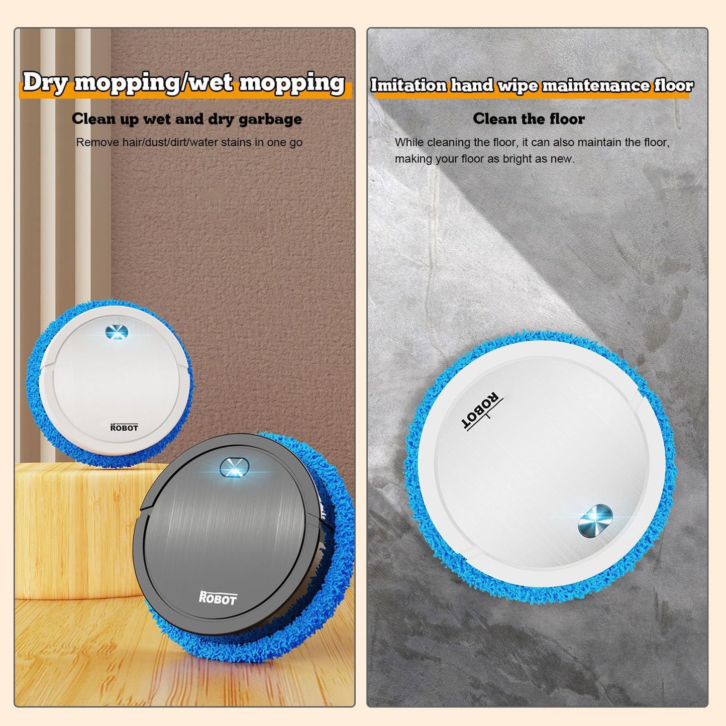 ASPIRADORA INTELIGENTE CON TRAPEADOR