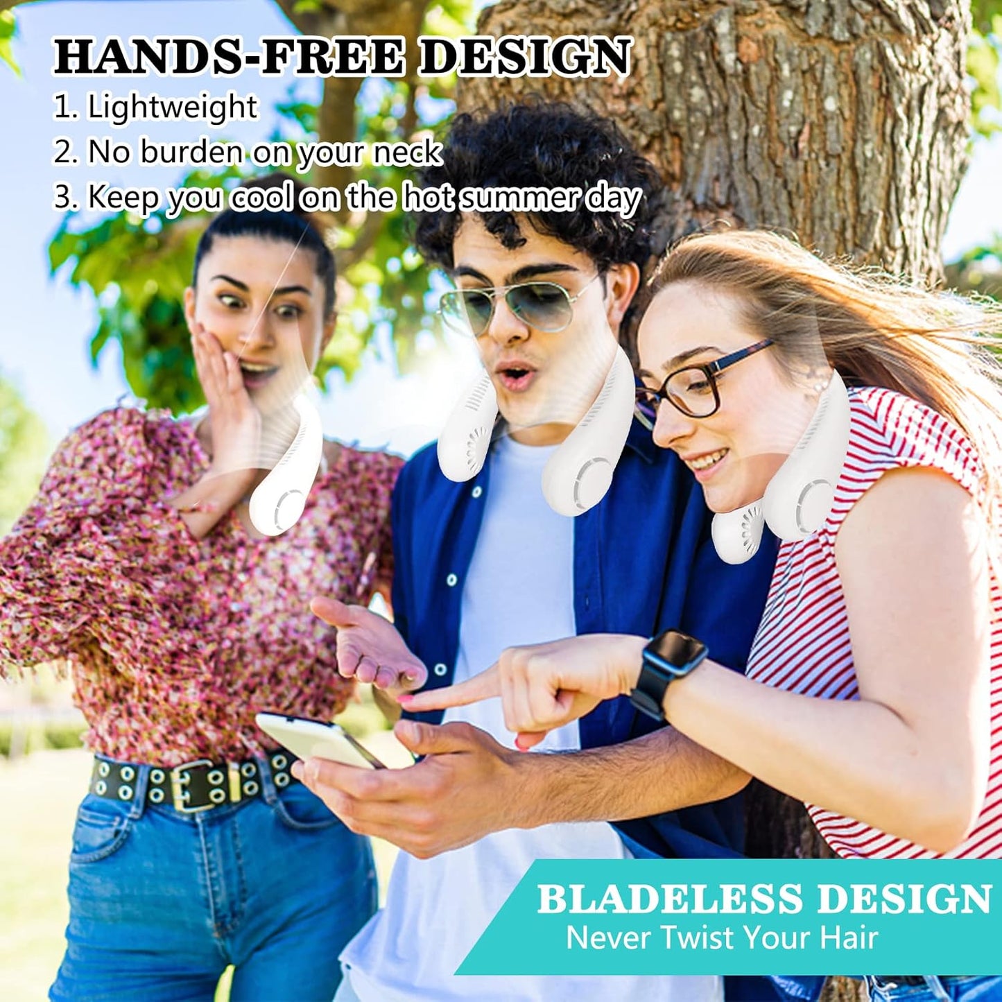 MINI VENTILADOR DE CUELLO