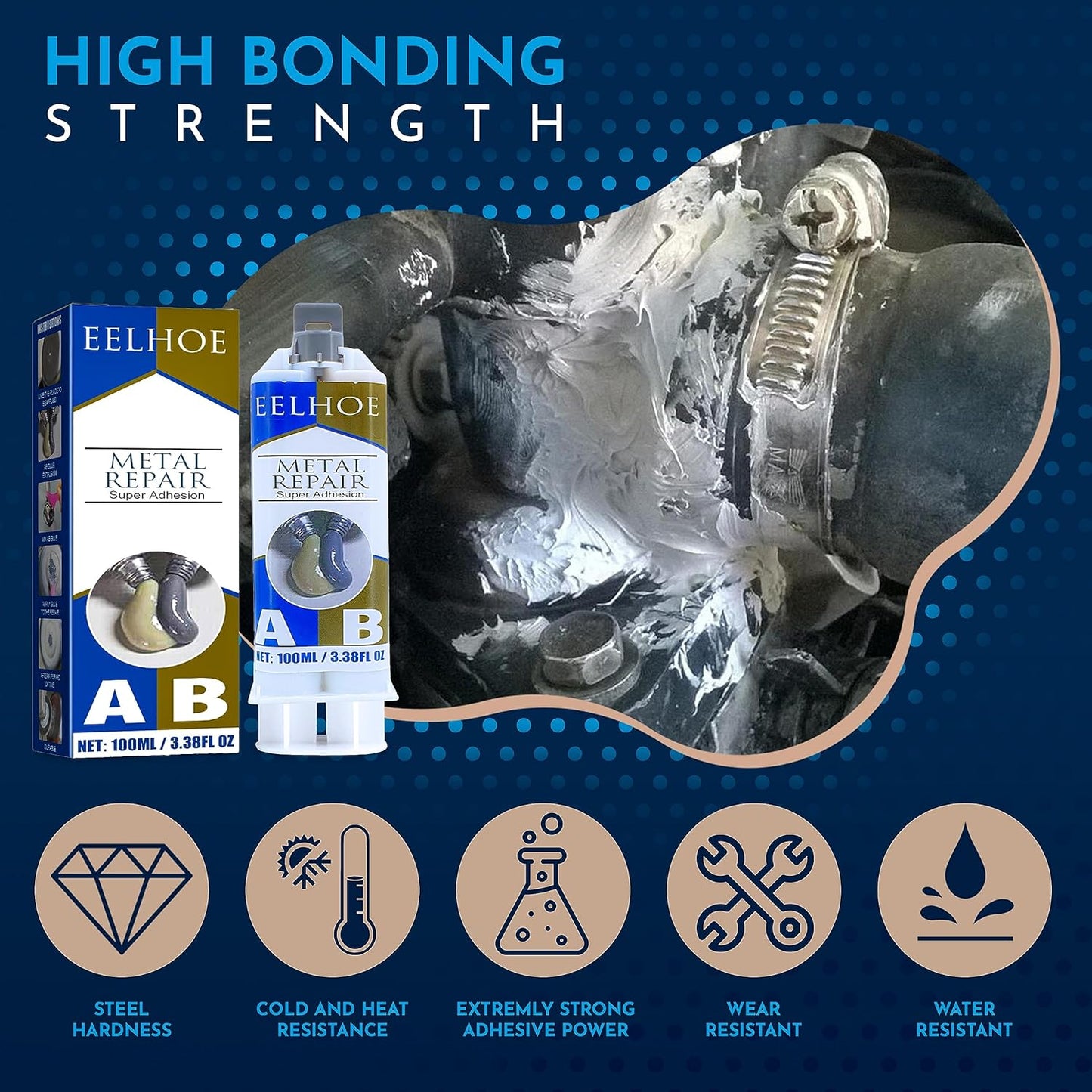 LIQUIDO REPARACION DE METAL 11244CC