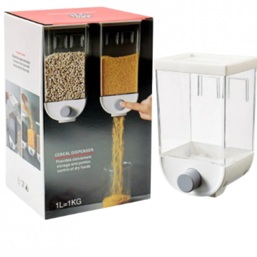 ALMACENADOR DISPENSADOR PARA ALIMENTOS SECOS 1L