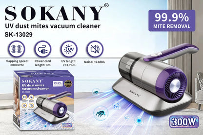 ASPIRADORA UV ANTI-ACAROS PARA MUEBLES Y COLCHONES