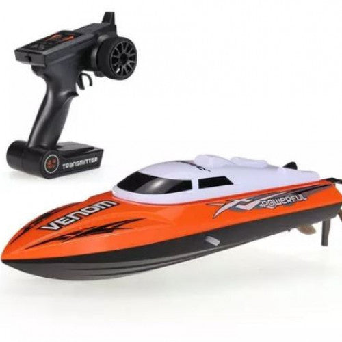 LANCHA A CONTROL REMOTO, JUGUETE, RECARGABLE