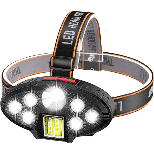 LINTERNA LED DE CABEZA RECARGABLE