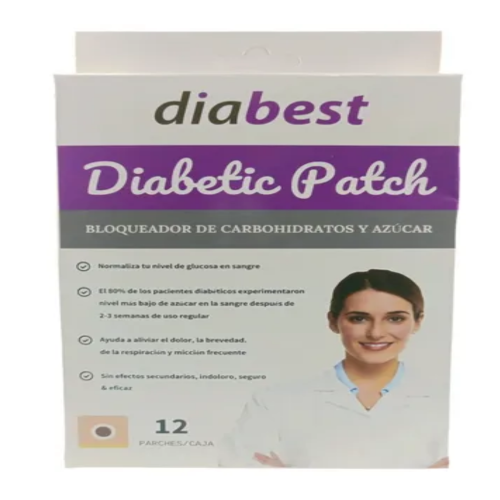 PARCHES PARA DIABÉTICOS BLOQUEADOR DE AZÚCAR 12 PARCHES