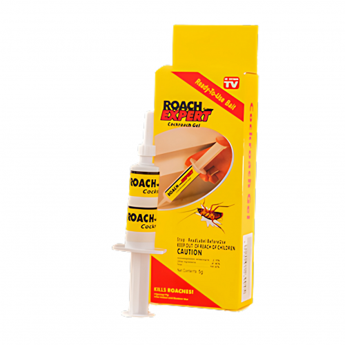 ROACH EXPERT GEL ELIMINADOR DE CUCARACHAS 5 GRAMOS